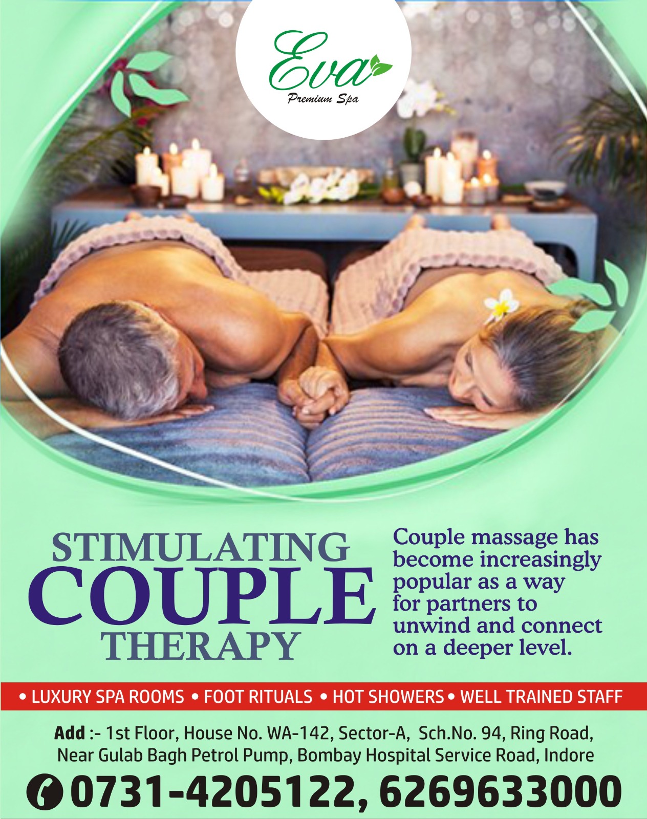 Best Couple Massage Services in Indore